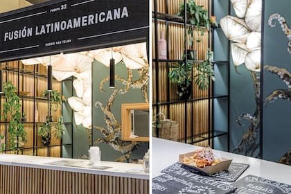 El mural de tentáculos de Amazonia lo pintó la artista plástica Catalina Ruiz, cuya carrera se encuentra en pleno auge