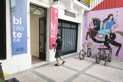 El mural inspirado en un libro de Murakami