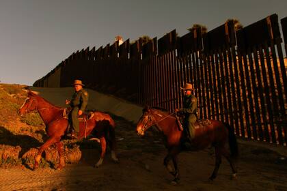 El muro entre Estados Unidos y México