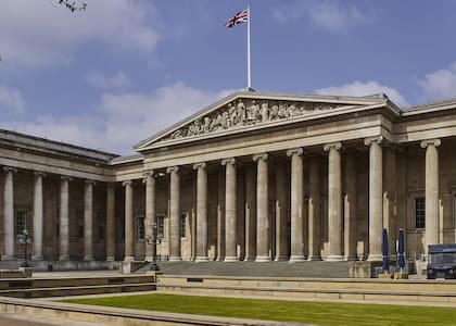 El Museo Británico, ubicado en Londres, fue creado en 1753 y abrió sus puertas al público en 1759