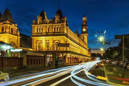 El Museo de la Lengua Portuguesa, en San Pablo, reabrió sus puertas el sábado tras las reformas por el incendio de 2015