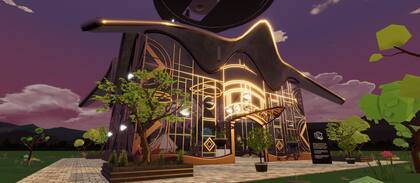 El museo de UXart en Decentraland