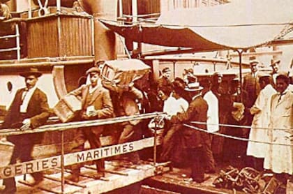 Las olas inmigratorias trajeron muchos europeos a la Argentina con ganas de trabajar y algunos prosperaron económicamente hasta volverse ricos