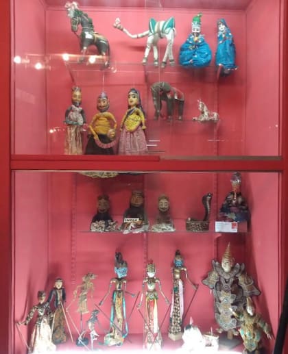 El Museo del Títere conserva ejemplares de los cinco continentes