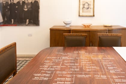 El museo expone un árbol genealógico de los Sosa.