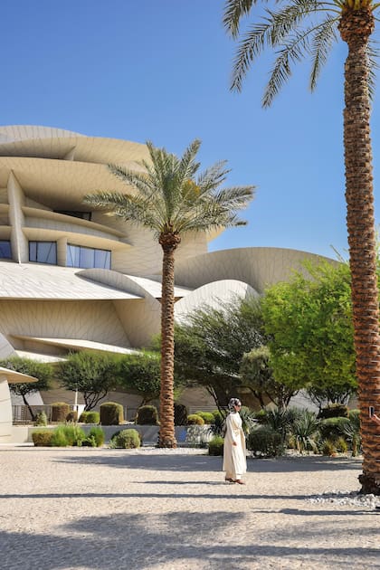 El Museo Nacional de Qatar es emblema de la ciudad