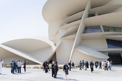 El Museo Nacional de Qatar, un imán para los visitantes