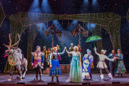 El musical de Frozen en el teatro de los barcos