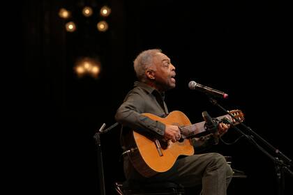 El músico brasileño Gilberto Gil, en una velada única celebrada en el Teatro Colón