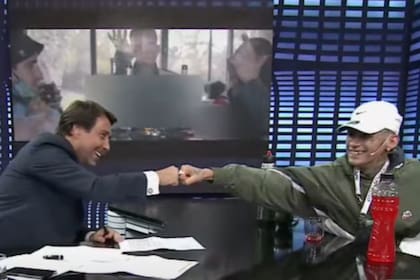 El músico L-Gante se juntó con Feinmann y se prometieron un almuerzo