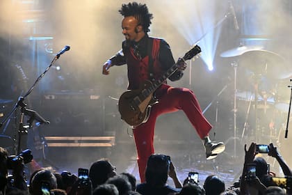 El músico norteamericano se lució en su debut porteño