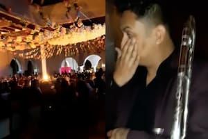 El músico se puso a llorar cuando descubrió una cruda realidad