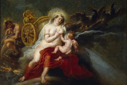 "El nacimiento de la Vía Láctea", de Rubens, pintado en 1636
