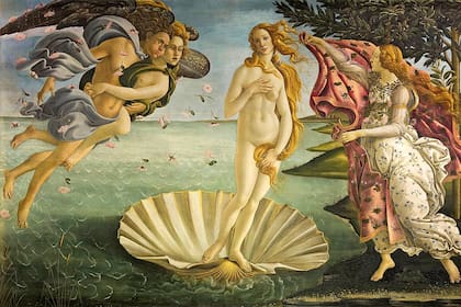 "El nacimiento de Venus", de Sandro Botticelli