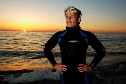 El nadador Jim Dreyer quiere replicar su hazaña de 1998
