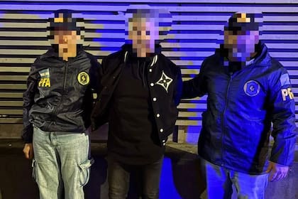 El narco detenido en Belgrano