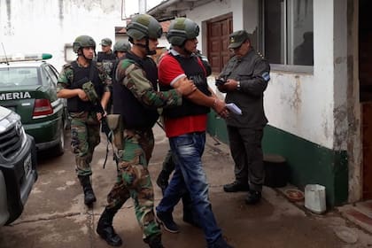 El narcotraficante Farfán al ser recapturado