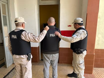 El narcotraficante quedó detenido por la Prefectura Naval Argentina (PNA)