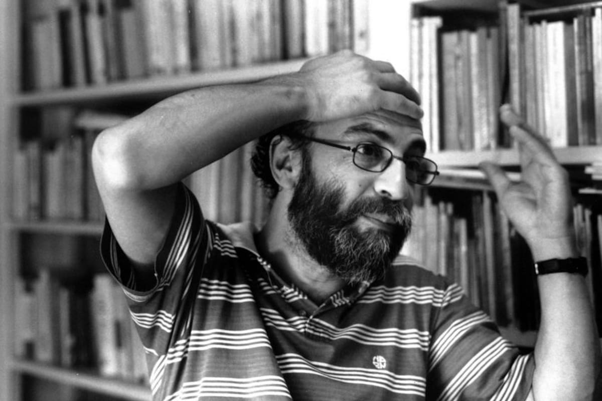 El narrador, ensayista y editor Héctor Libertella