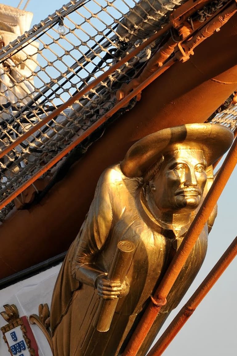 El Navio Escuela Sagres de Portugal