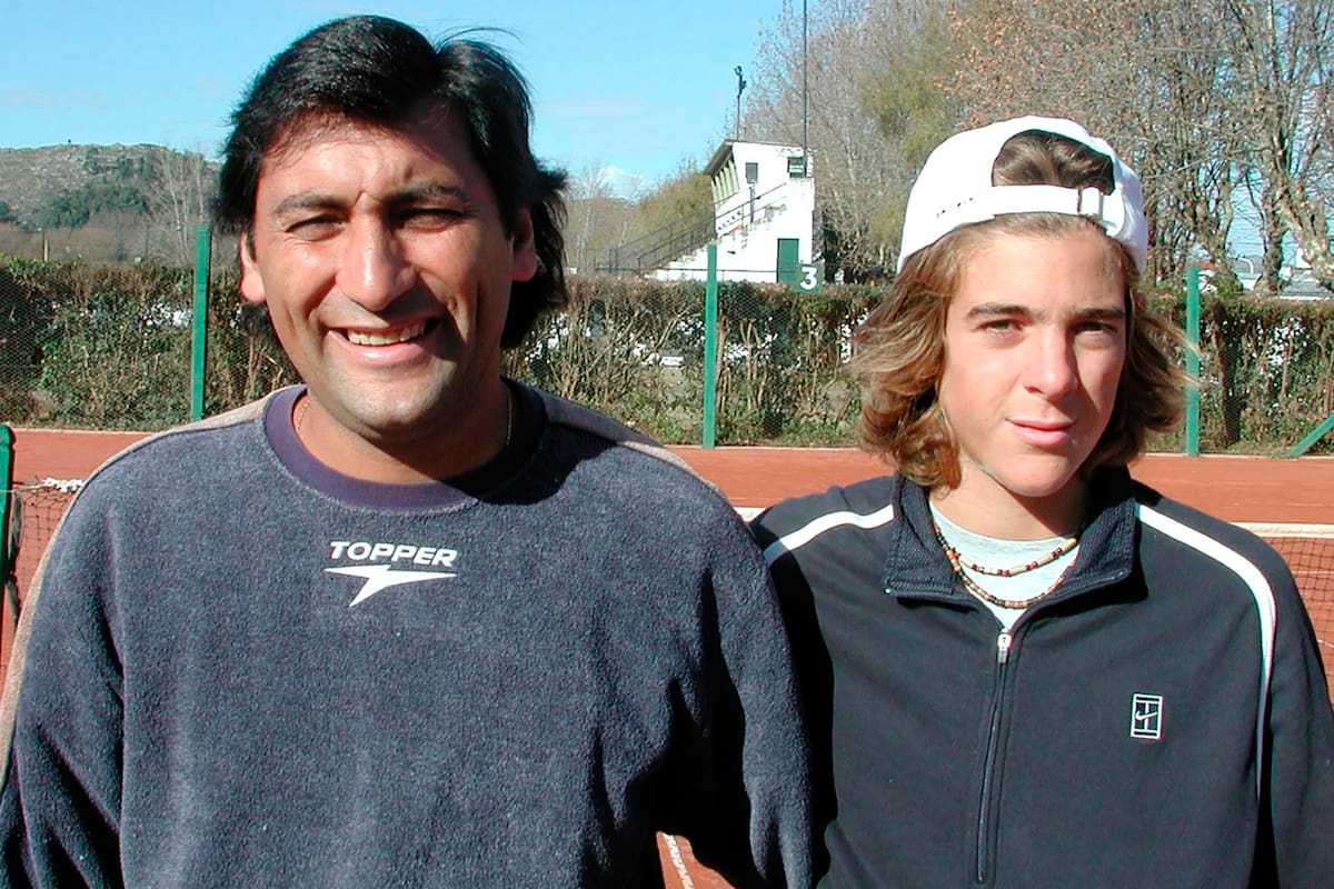 El Negro Gómez, formador de Juan Martín del Potro, y un anticipo de lo que puede pasar con el futuro del tenista