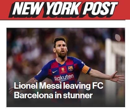 El New York Post estadounidense calificó la salida de mesa como una "sorpresa".