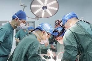 El nexotrasplante se realizó a un paciente de 71 años con cirrosis y cáncer de hígado en el Hospital Universitario de Anhui, en China