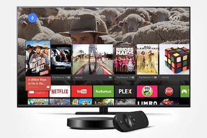 El Nexus Player incluye un control remoto y un gamepad para videojuegos