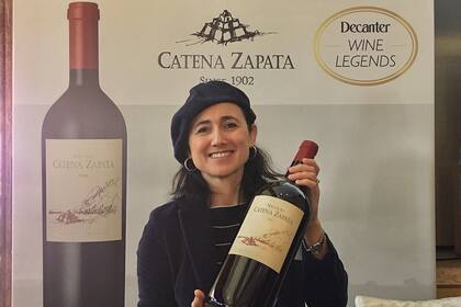 El Nicolás Catena Zapata 2000 formó parte del Decanter Wine Room Legends, en Shangai