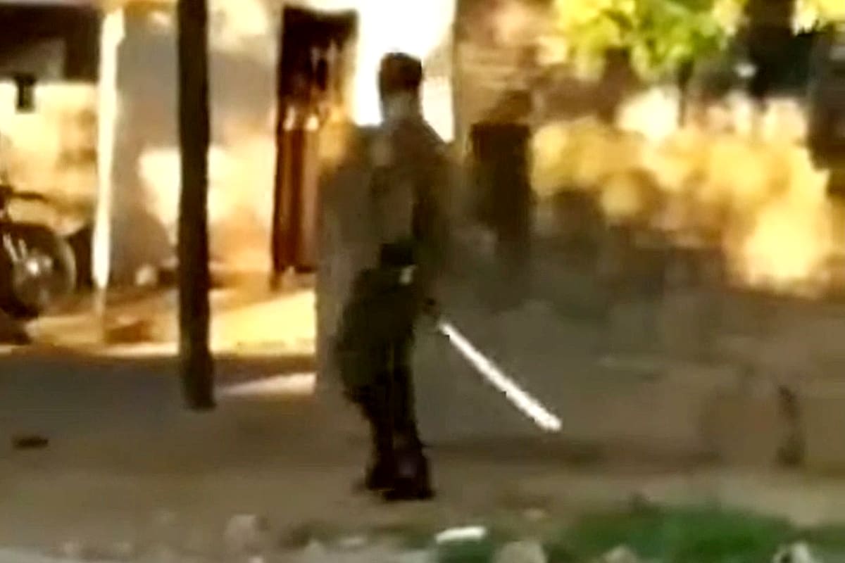 El "ninja enmascarado" de Caseros