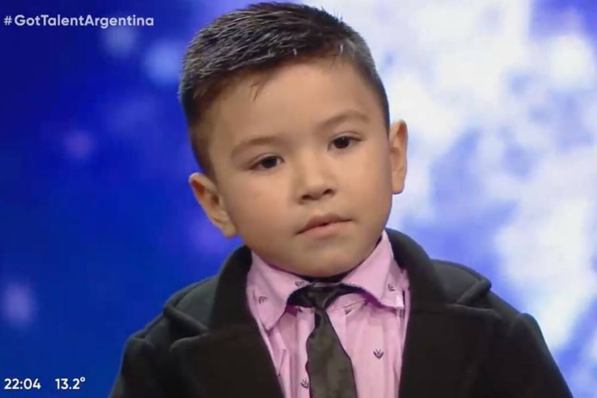 El niño de cuatro años que tocó el timbal y deslumbró al jurado de Got Talent Argentina