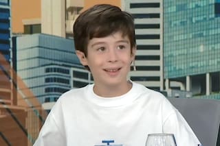 Stefano Marconi Sgroi, el niño de 9 años que es fan de los autos y tiene el coeficiente intelectual más alto del país