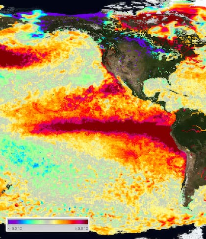 El Niño ya está en fase activa en todo el mundo