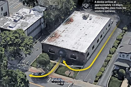 El nivel de precisión del rastreo y seguimiento es tal que se pudo identificar los paseos y recorridos de una persona de forma puntual