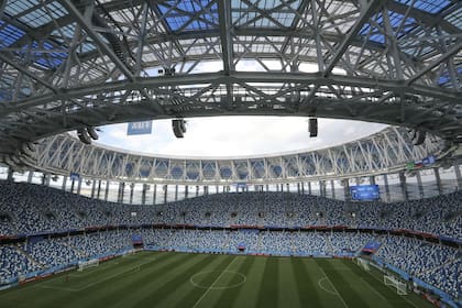 El Niznhy Novgorod Stadium, la cancha donde la Argentina jugará ante Croacia