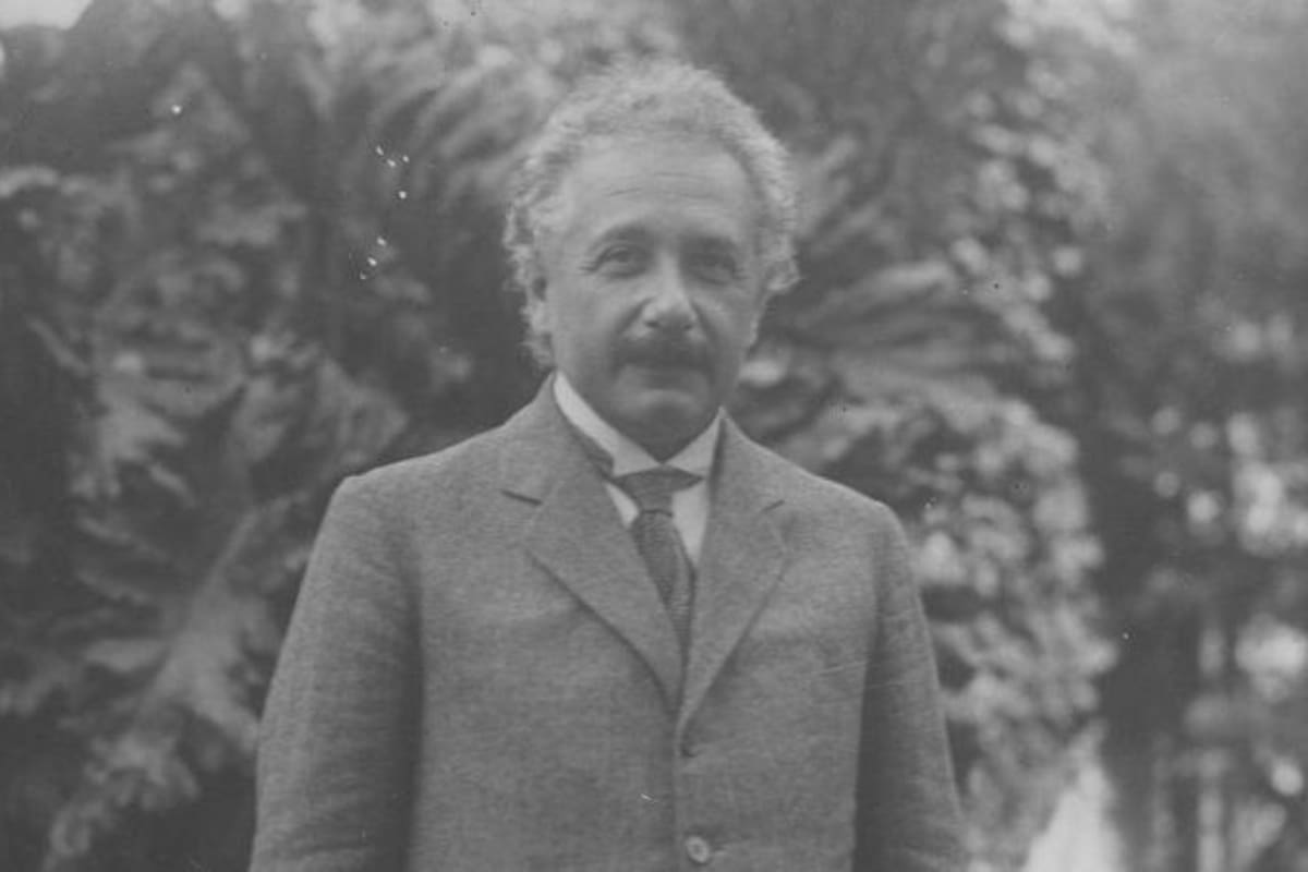 El Nobel de Física en Buenos Aires, en 1925