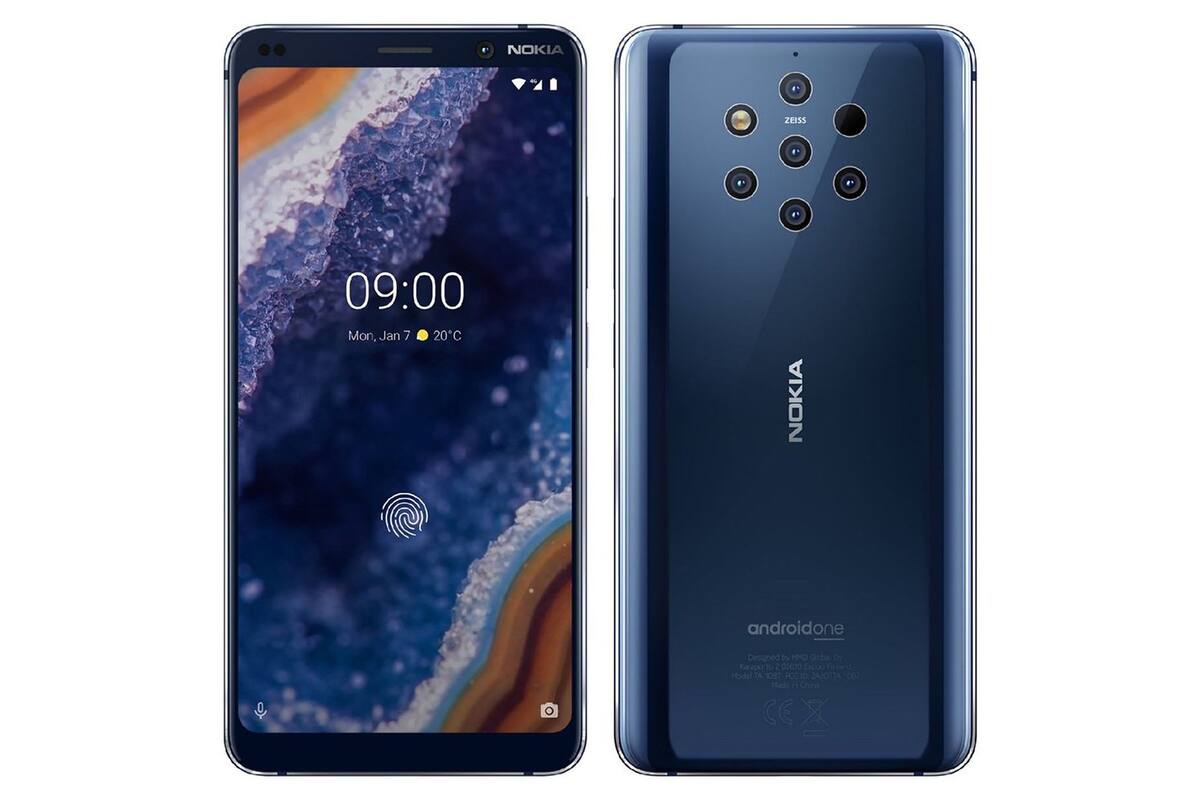 El Nokia 9 PureView tiene cinco cámaras traseras que toman imágenes en simultáneo para combinar la información obtenida