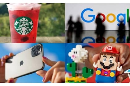 El nombre de algunas de estas compañías es el resultados de una combinación de palabras