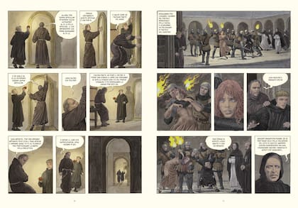 "El nombre de la rosa", según Manara