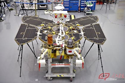 El nombre de rover encaja con el nombre chino de Marte, “Huo Xing” o estrella de fuego, dijo la Administración Espacial Nacional de China