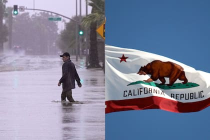 El noreste de California está bajo amenaza de inundaciones debido al río atmosférico conocido como Pineapple Express, que se forma en el océano Pacífico