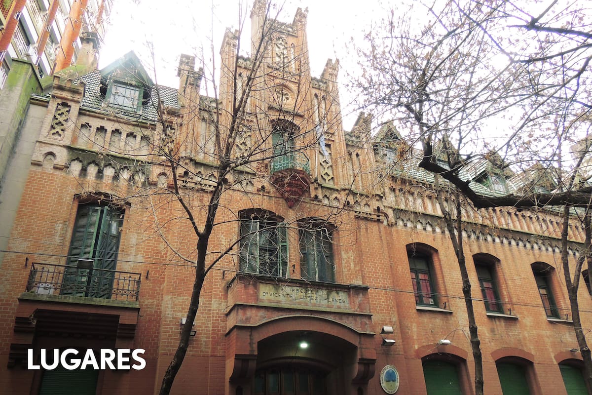 Un edificio de estilo germánico en Palermo.