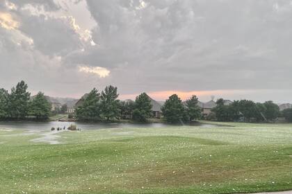 El norte de Texas sufrió en abril clima severo, con granizo, tormentas y tornados