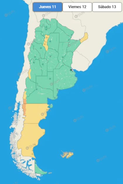 El Norte y la Patagonia, entre las áreas más afectadas