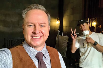 El norteamericano Eric Heise, especialista en interpretar villanos.