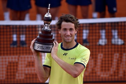 El noruego Casper Ruud ganó dos veces el ATP 250 de Buenos Aires y es el vigente campeón