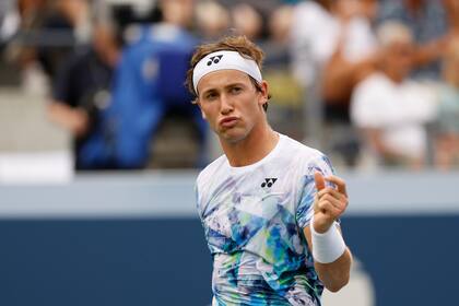 El noruego Casper Ruud perdió en la segunda rueda del US Open