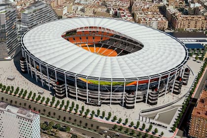 El Nou Mestalla es el nuevo estadio del Valencia CF
