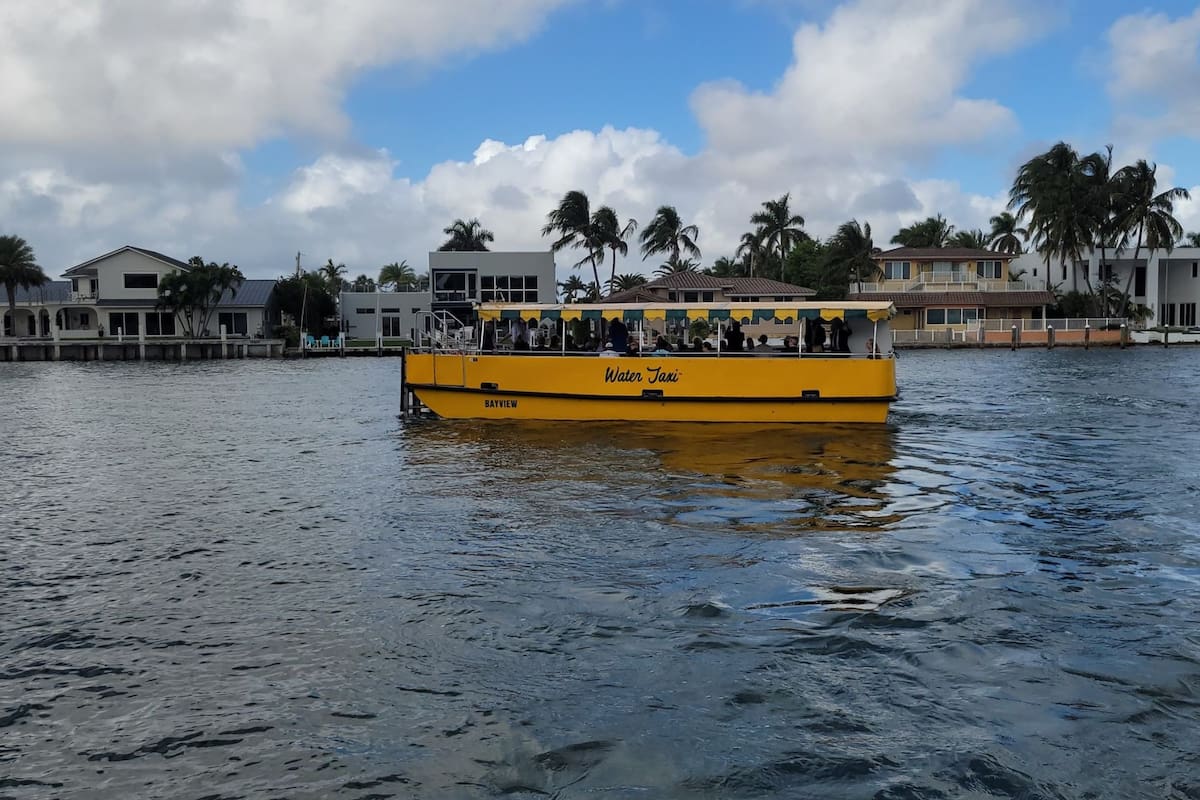 El novedoso sistema de transporte de taxis acuáticos regirá pronto en Miami Beach