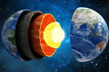 El núcleo interno de hierro sólido de la Tierra está creciendo más rápido en un lado que en el otro, lo que tiene implicaciones para el campo magnético del planeta